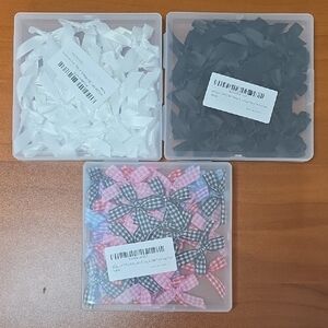 Assorted Ribbon Bows Set
